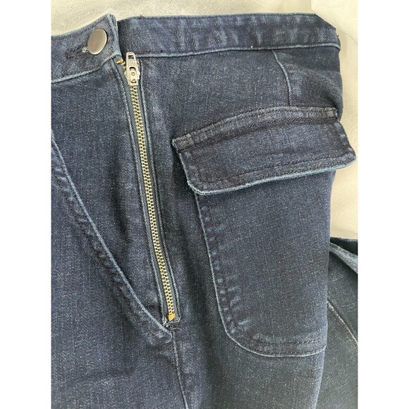 Rachel Comey 0 Jeans Pursue High Waist Crop Flare Pants Dark Wash - Picture 8 of 13